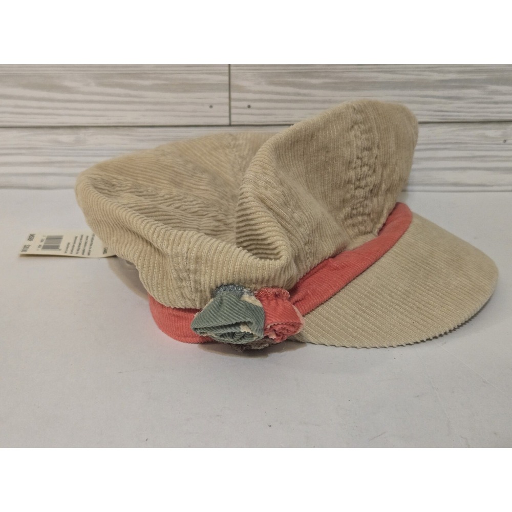 Oshkosh Baby Kids Hat Sz 2T-4T NWT NEW Camel Tan Bow 2007
